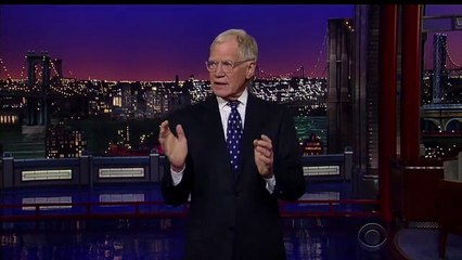 The Simpsons tribute to David Letterman