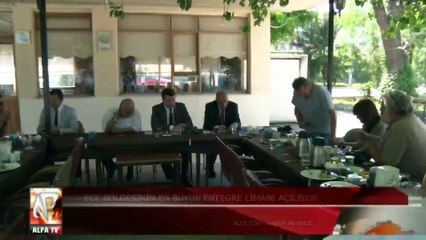 Ege Bölgesinin En Büyük Entegre Limanı Açılıyor