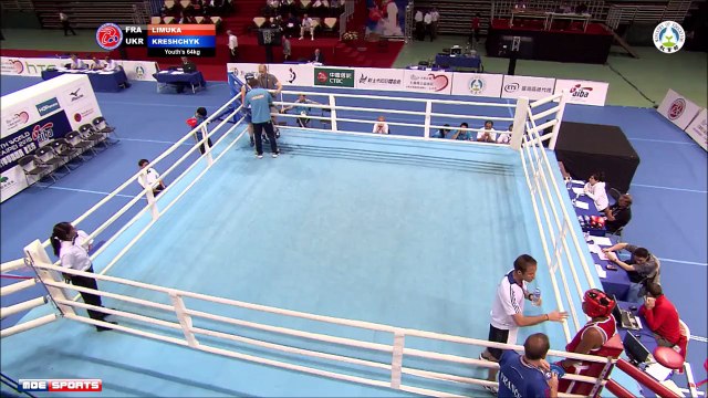 Belinda Limuka aux Championnats du monde Juniors 2015 Taipei (8ème de finale)