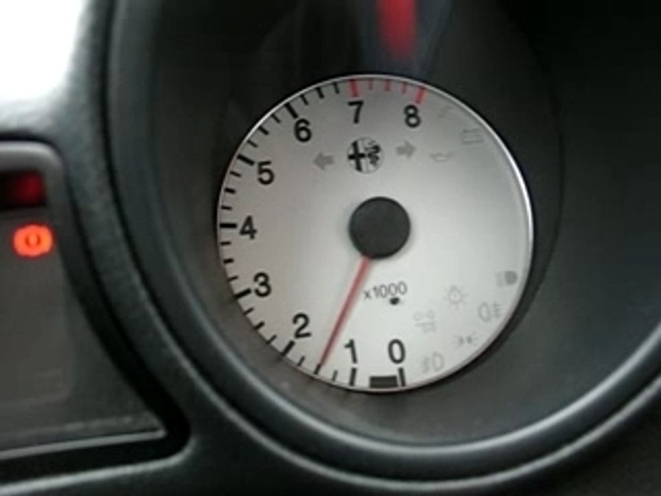 Démarrage Alfa 156 TS