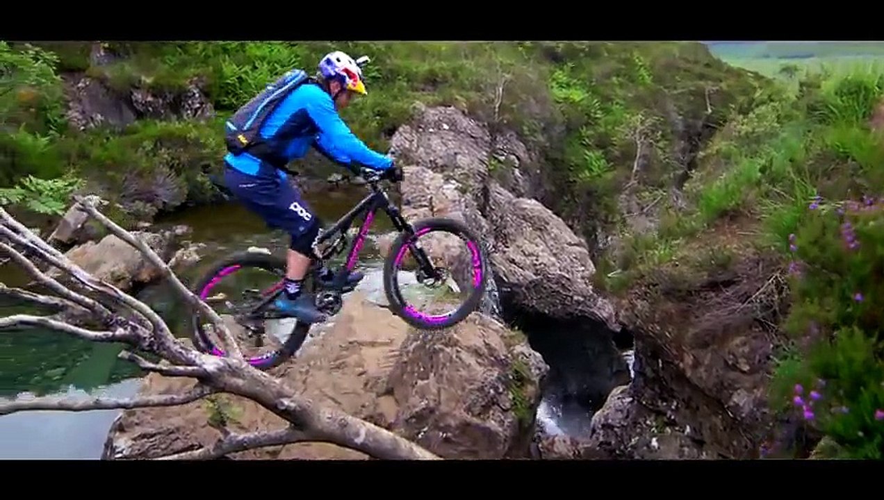 Danny Macaskill climbs climbs mountain on bike surprises the world