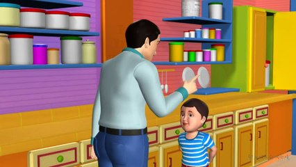 Johny Johny Yes Papa - 3D Animation English Nursery rhyme for children with lyrics