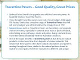 Travertine Paver