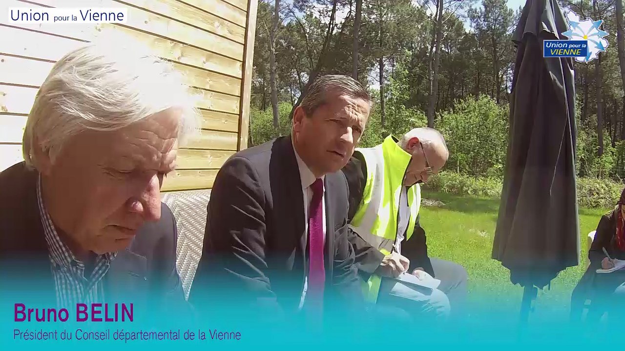 "Hors les murs" : visite du Chantier de Center Parcs