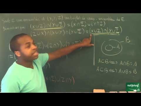 0018 / Ensembles et applications / Démontrer avec les ensembles (8) (ECS)