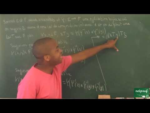 0092 / Structures algébriques / Loi interne dépendant d'une autre loi interne