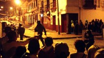 Graves disturbios en Zipaquirá tras la victoria de Colombia sobre Japón