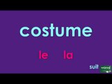 Apprendre le vocabulaire et les articles en français - Vêtements