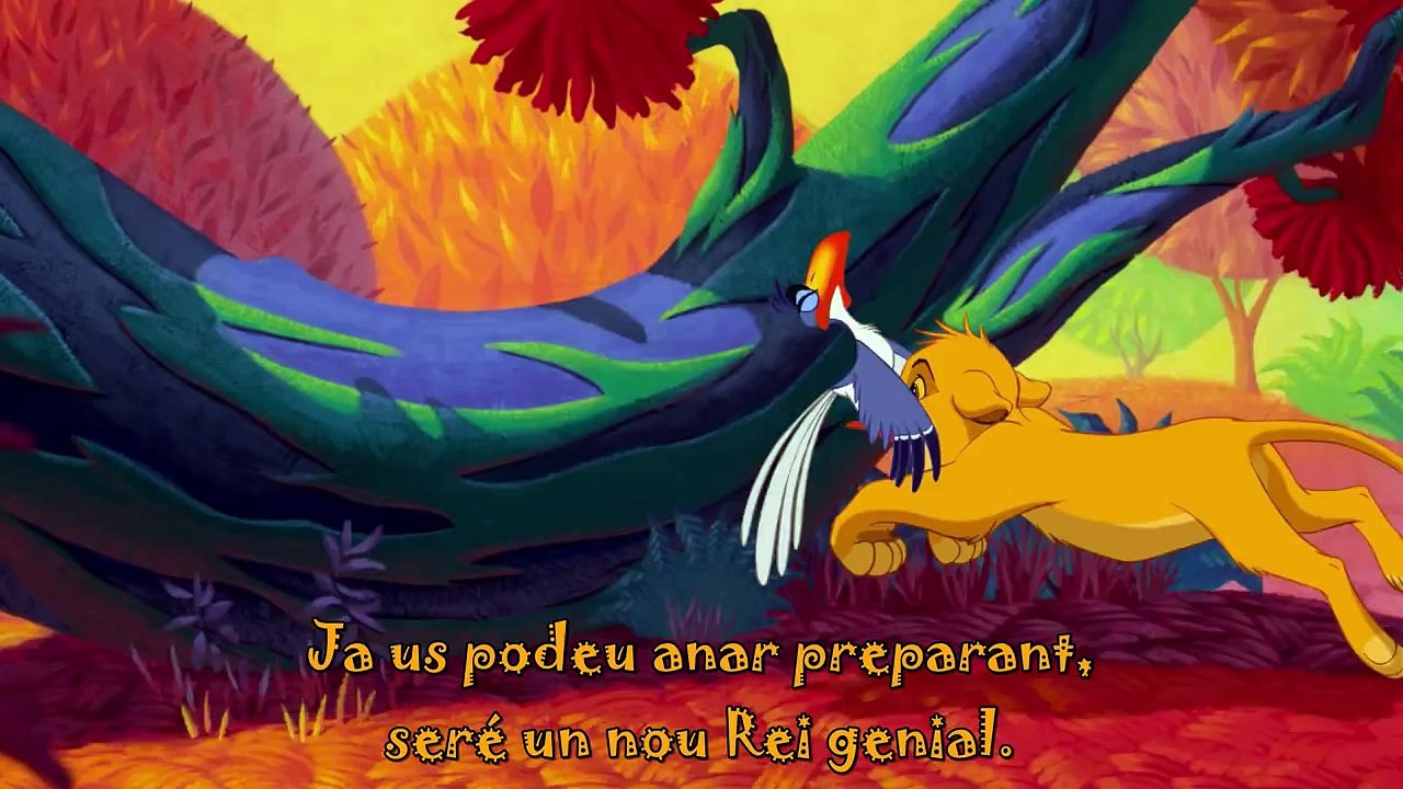 Estic impacient per ser Rei - Just can't wait to be king - Yo voy a ser Rey Leon - catala - catalan