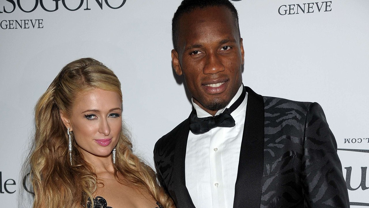 Drogba ve Paris Hilton yanyana