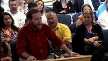 Ex-priest speaks out against bullying transgendered kids at school board meeting
