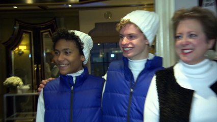 UNICEF SNOWFLAKE LIGHTING Berdorf Goodman Holiday Window Unveiling New York