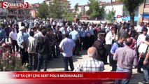 Tokat'ta çiftçiye sert polis müdahalesi