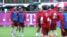 Boateng & Lewandowski fight at FC Bayern Training