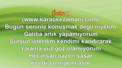 Fettah Can - Boş Bardak - 2012 - TÜRKÇE KARAOKE