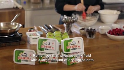 30 Day Muffin Recipe using Flora pro-activ