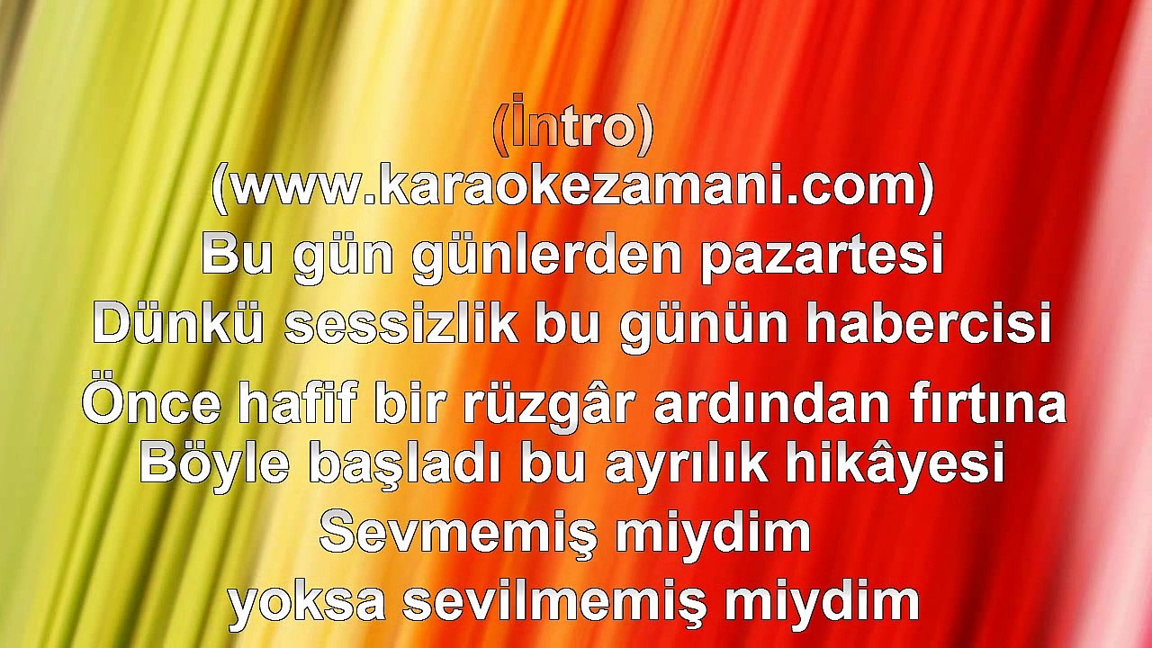 Fettah Can - Işıklı Yol - (2010) - TÜRKÇE KARAOKE