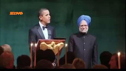 Obama and Manmohan - Tezabi Totay 2015