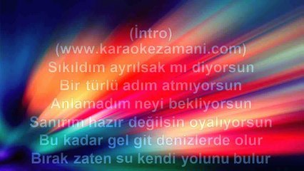 Fettah Can - Rüzgar Ektim Fırtına Biçeceğim - (2012) - TÜRKÇE KARAOKE