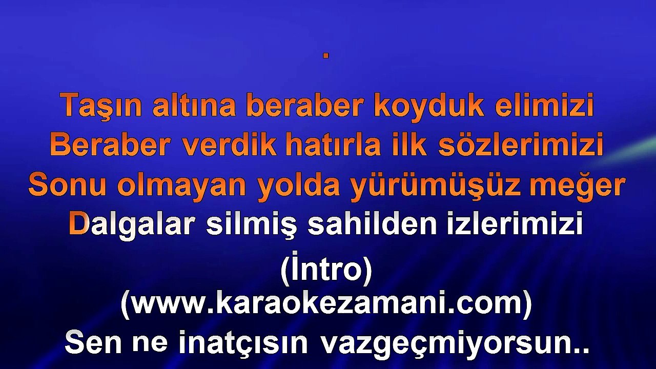 Fettah Can - Sana Affetmek Yakışır - 2011 - TÜRKÇE KARAOKE