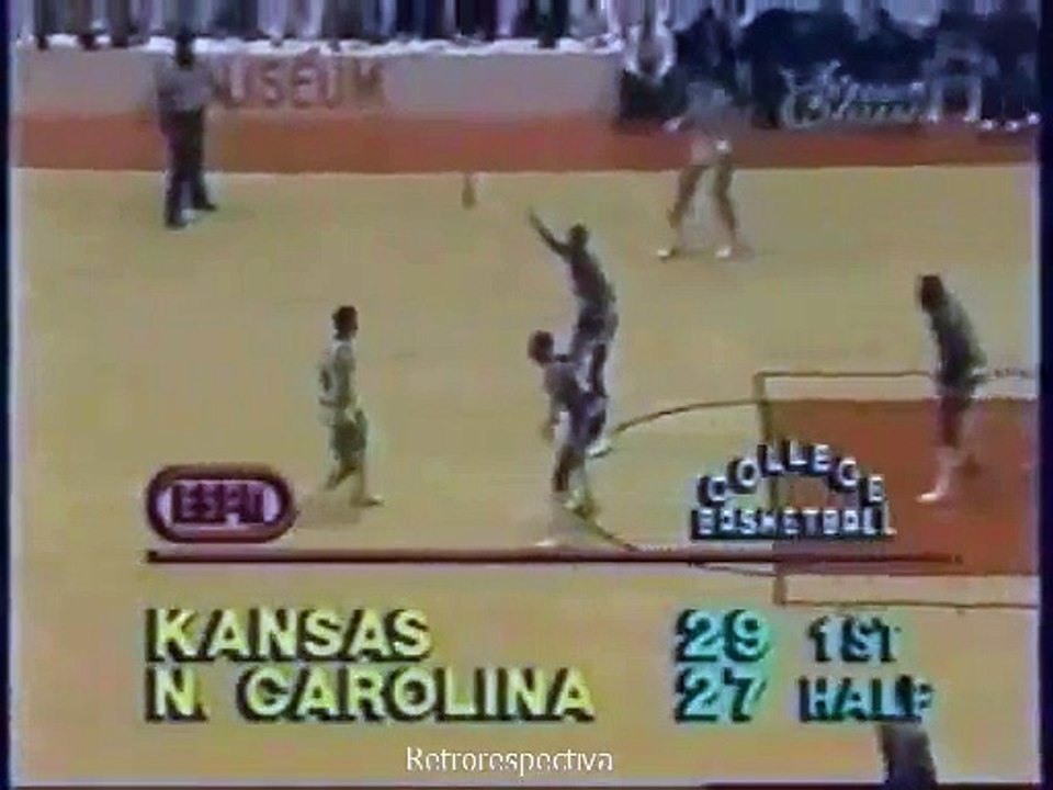 [NCAA] 1981 Kansas - North Carolina (28.11.81) 2ο μέρος