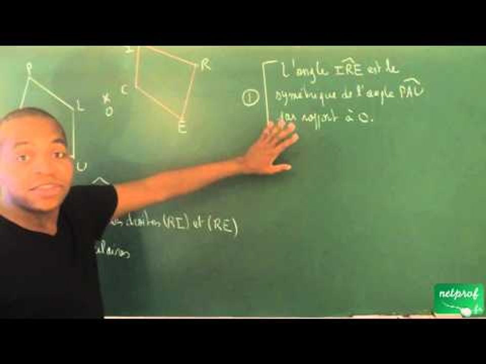 041 / Symétrie centrale / Démontrer avec la symétrie centrale (4)