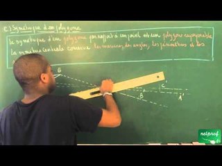 AAP / Symétrie centrale / Symétrique d'un polygone