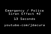 Police Siren Sound Effects Ambulance Alarm Siren #2