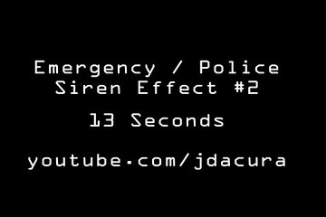 Police Siren Sound Effects Ambulance Alarm Siren #2