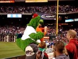 Phillies Phanatic Jammin during Phils/Mets 4/20/08