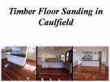 Timber Floor Sanding in Caulfield