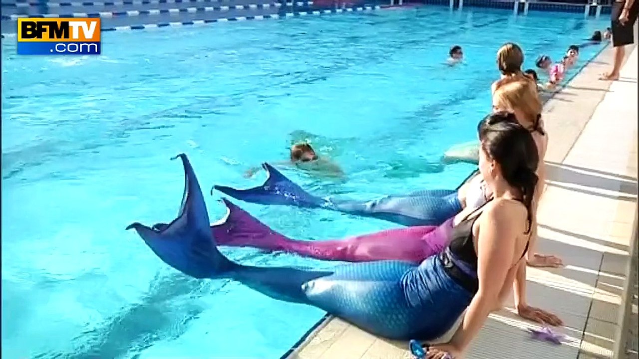 Se transformer en sirène, possible dans une piscine de Meurthe-et-Moselle