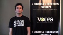 VOCES:  CULTURA  DERECHOS -POBREZA