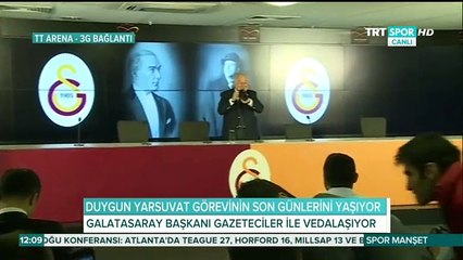 Galatsaray Baskani Duygun Yarsuvat