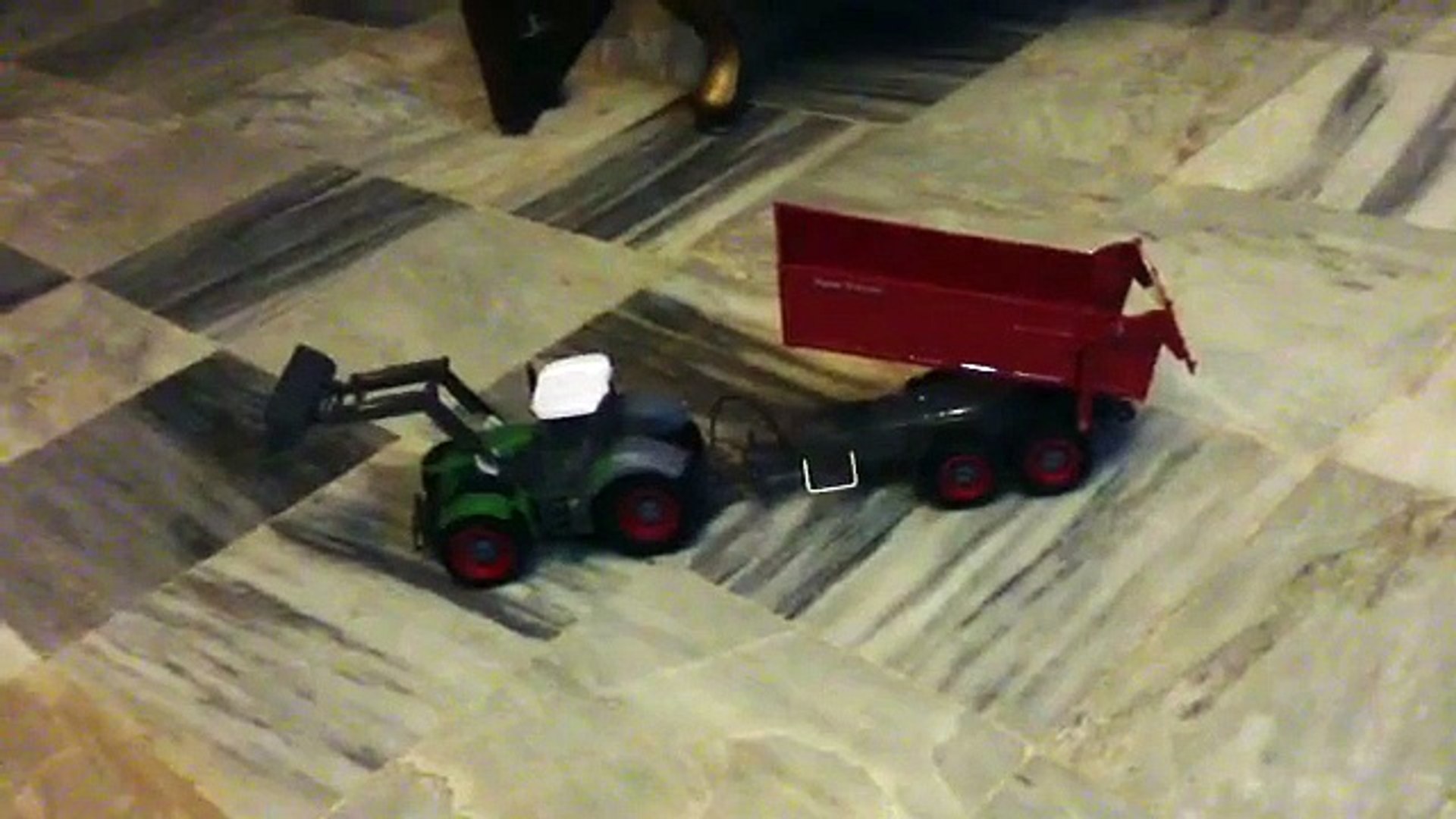 remote control tractor trolley