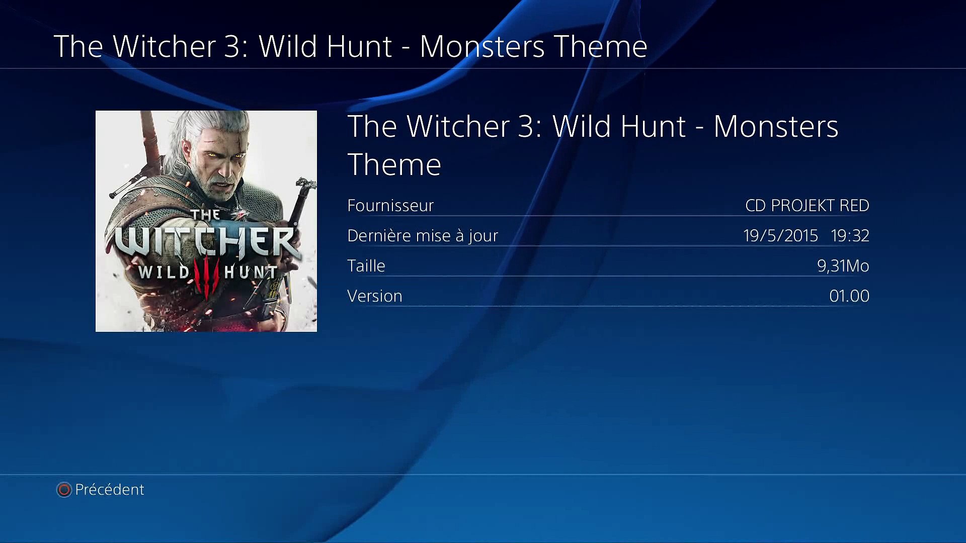 PS4 THEME] The Witcher 3 Wild Hunt – Monsters - Vidéo Dailymotion