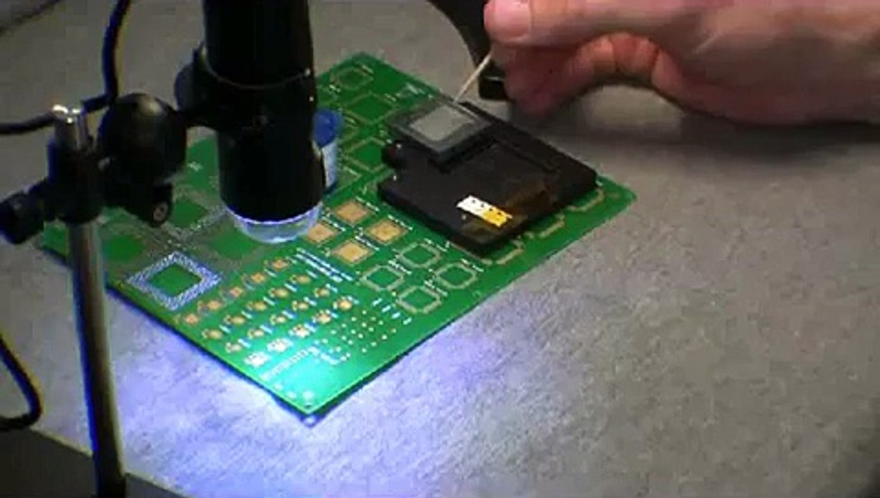 Rework Method Using Solder Balls