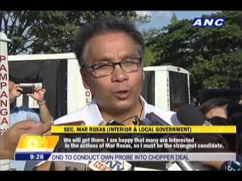 Roxas still not confirming plans for 2016