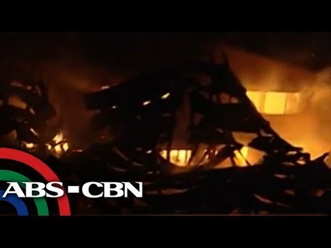 Bodega ng muwebles nasunog