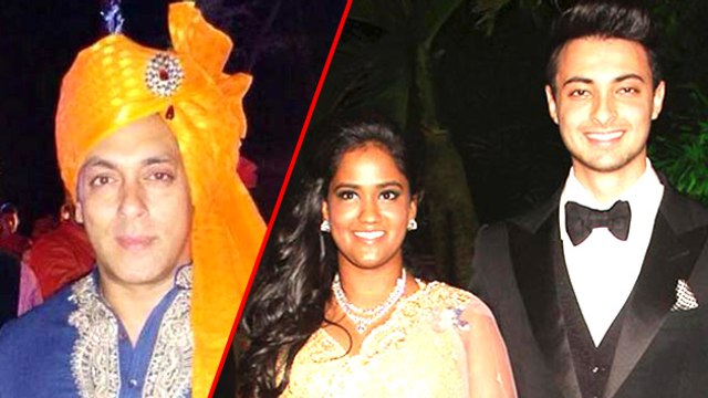 Salman Attends Arpita's Wedding Reception