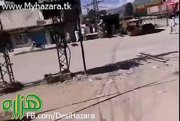 ایبٹ آباد ۔۔ یونین کونسل شیخ البانڈی میں دو گروپوں میں ہونے والے تصادم کی ویڈیو