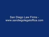 San Diego Law Firms - www.sandiegolegaloffice.com