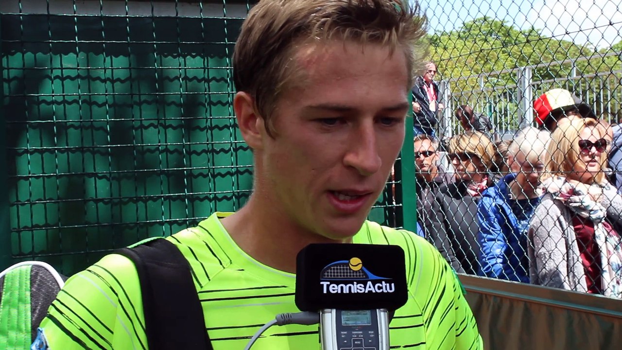 Roland-Garros 2015 - Kimmer Coppejans : "Je me suis fait peur"