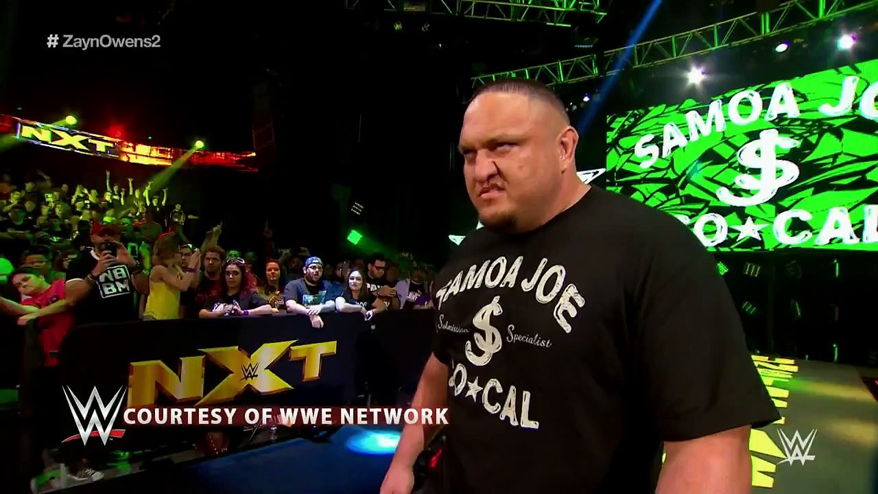 WWE Network Sneak Peek- Samoa Joe confronts Kevin Owens- NXT TakeOver- Unstoppable