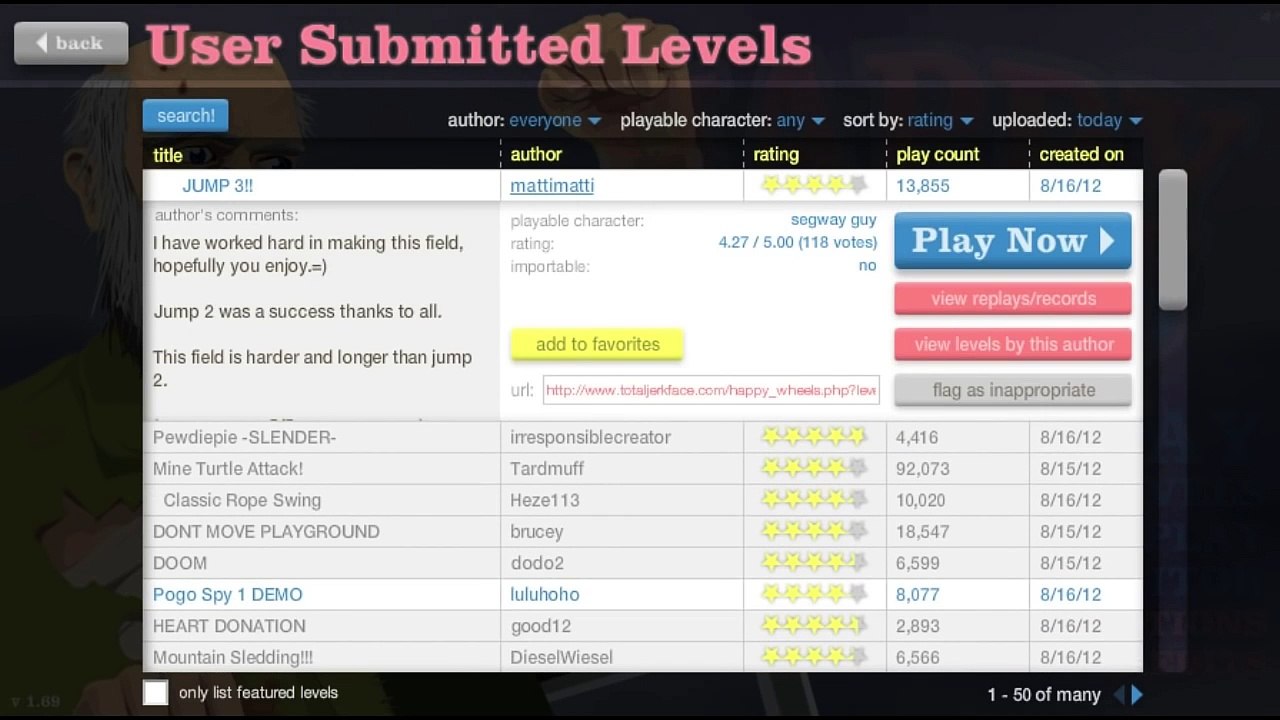 Happy Wheels - SLENDER!!! (HILARIOUS)