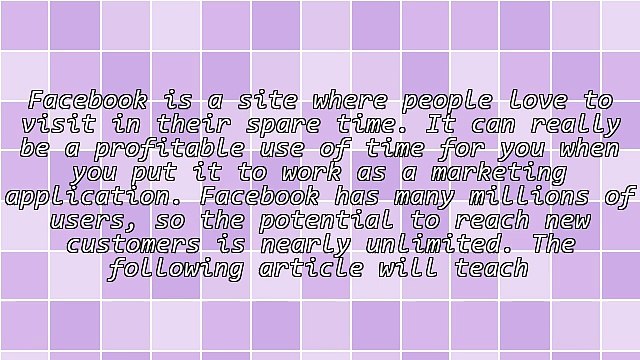 Marketing And Advertising Tips With Facebook - Proven Strategies To Try!