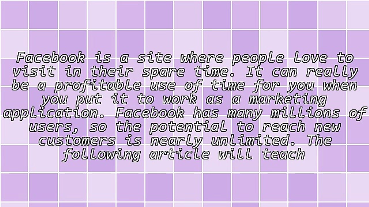 Marketing And Advertising Tips With Facebook - Proven Strategies To Try!