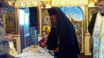 Tecuci - IPS Casian vorbeste copiilor in biserica Sf Ilie nov.2010