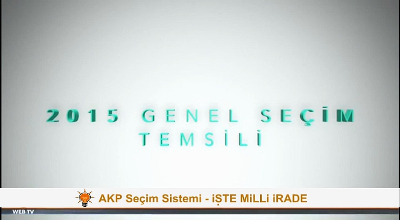 AKP Seçim Startı - 07.06.2015