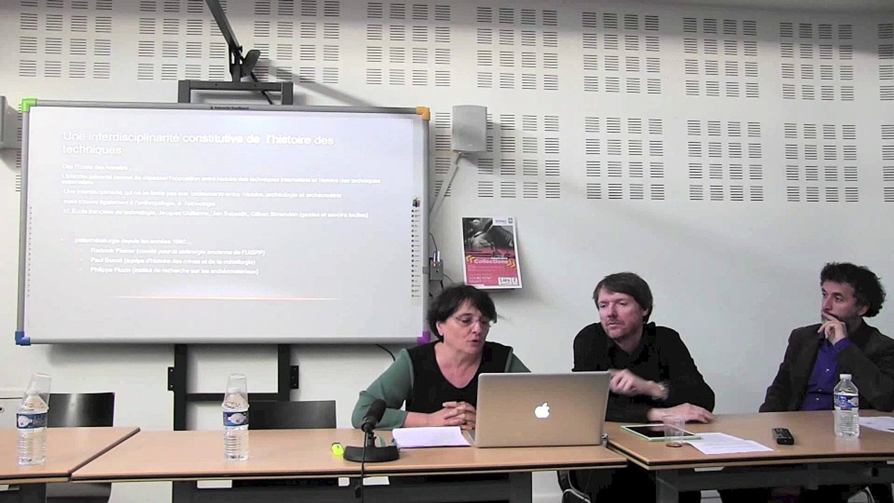 Séminaire "Collections" - Des sites archéologiques aux collections : histoire technique d'un matériau, l'acier